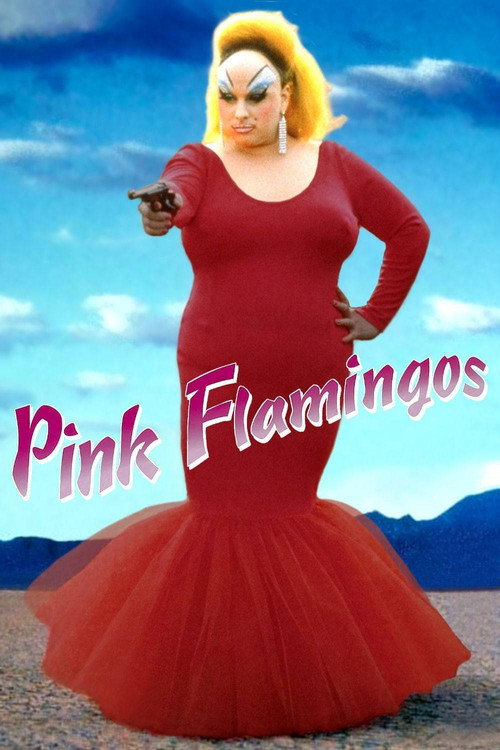 پوستر Pink Flamingos