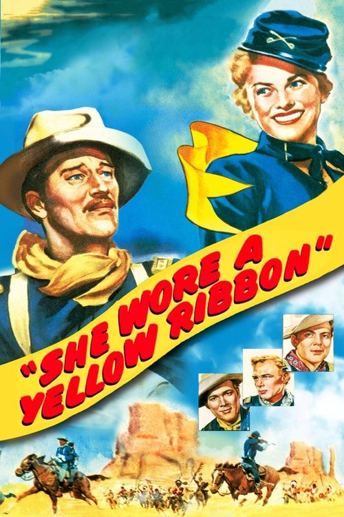 پوستر She Wore a Yellow Ribbon