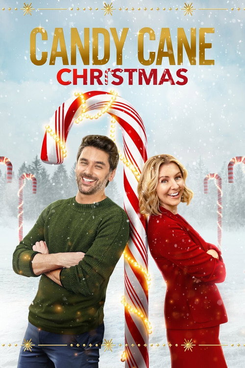 پوستر Candy Cane Christmas