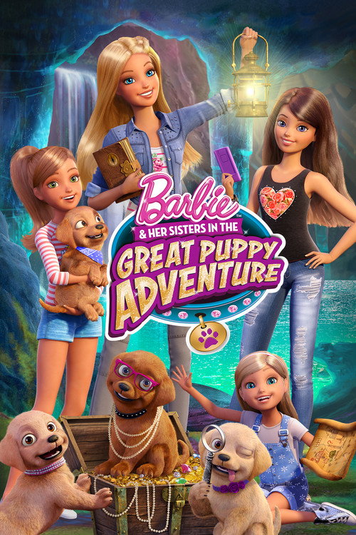 پوستر Barbie & Her Sisters in the Great Puppy Adventure