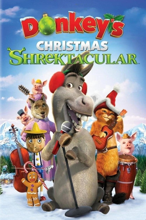 پوستر Donkey's Christmas Shrektacular