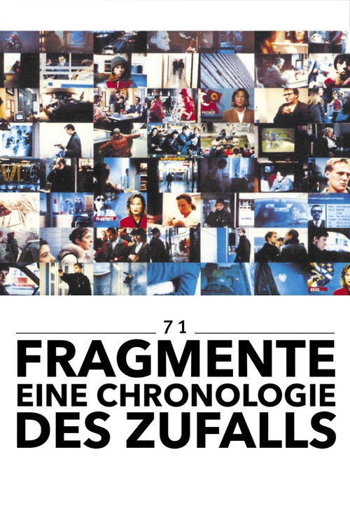 پوستر 71 Fragmente einer Chronologie des Zufalls