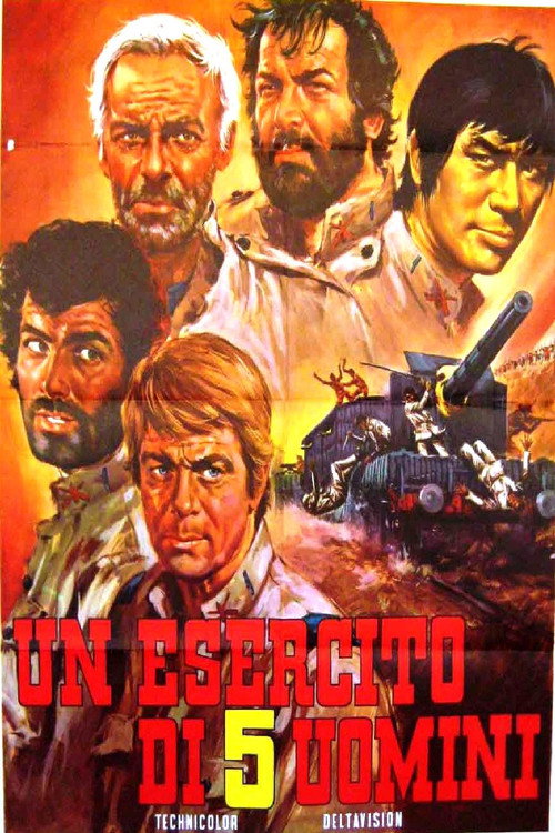 پوستر Un esercito di cinque uomini