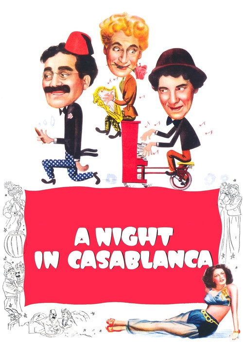 پوستر A Night in Casablanca