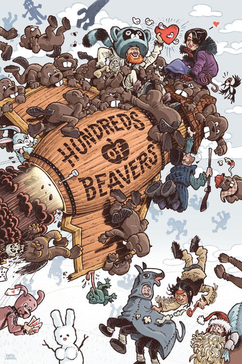 پوستر Hundreds of Beavers