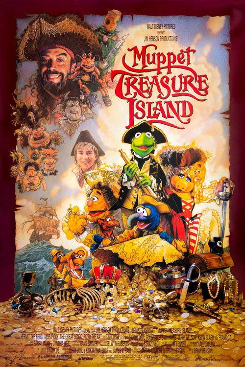 پوستر Muppet Treasure Island