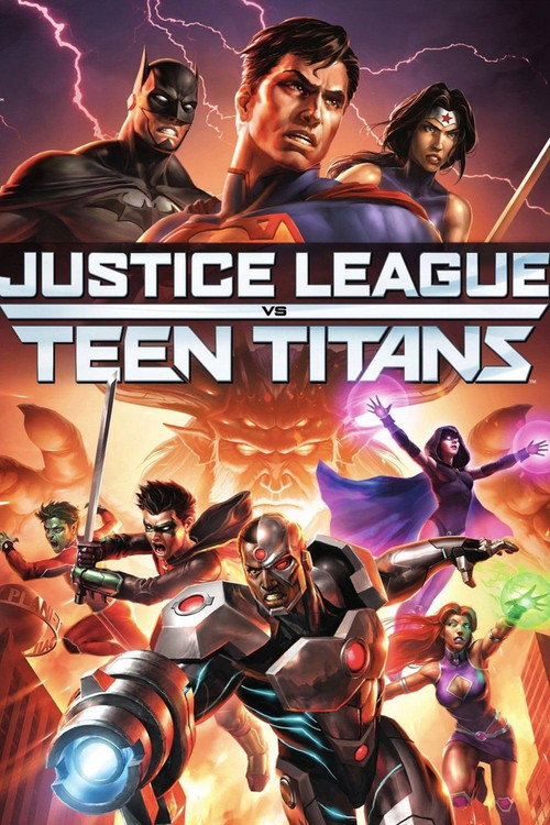 پوستر Justice League vs. Teen Titans