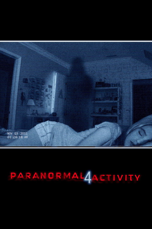 پوستر Paranormal Activity 4