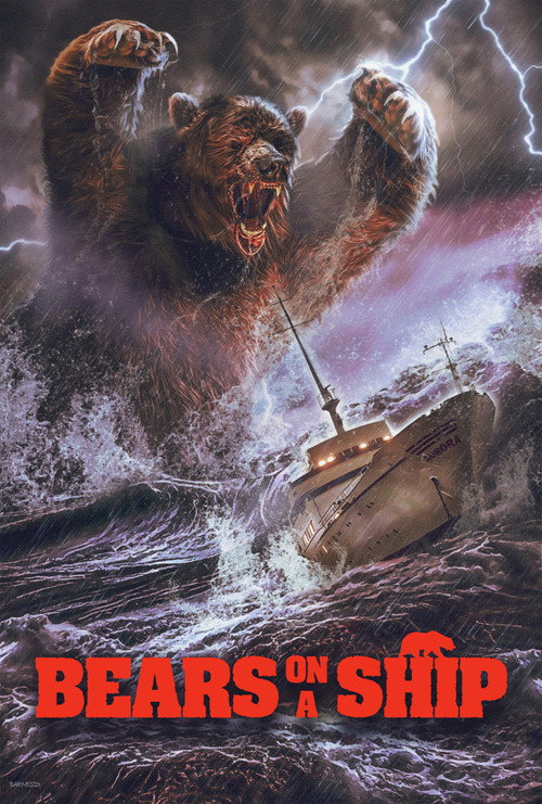 پوستر Bears on a Ship