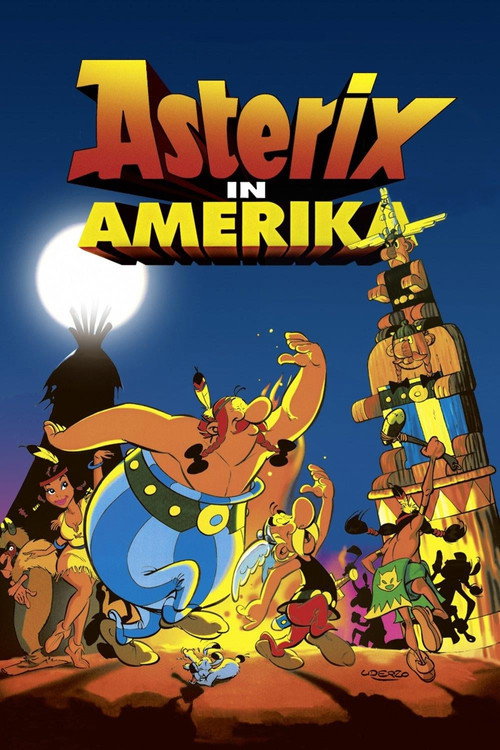 پوستر Asterix Conquers America