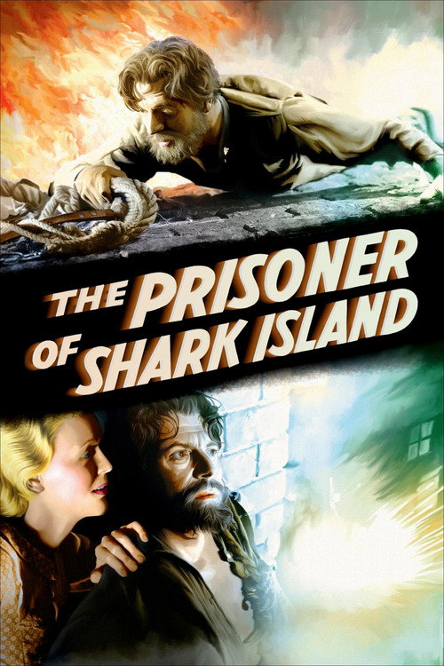 پوستر The Prisoner of Shark Island