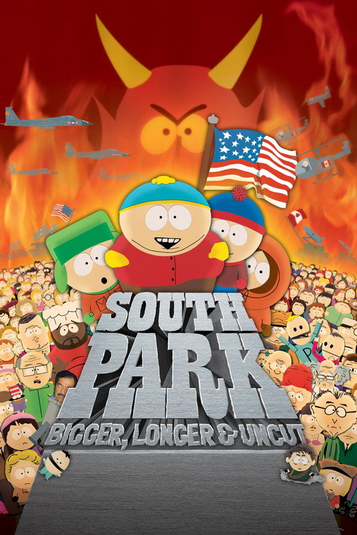 پوستر South Park: Bigger, Longer & Uncut