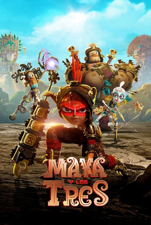 پوستر Maya y los tres