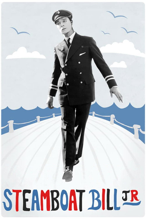 پوستر Steamboat Bill, Jr.